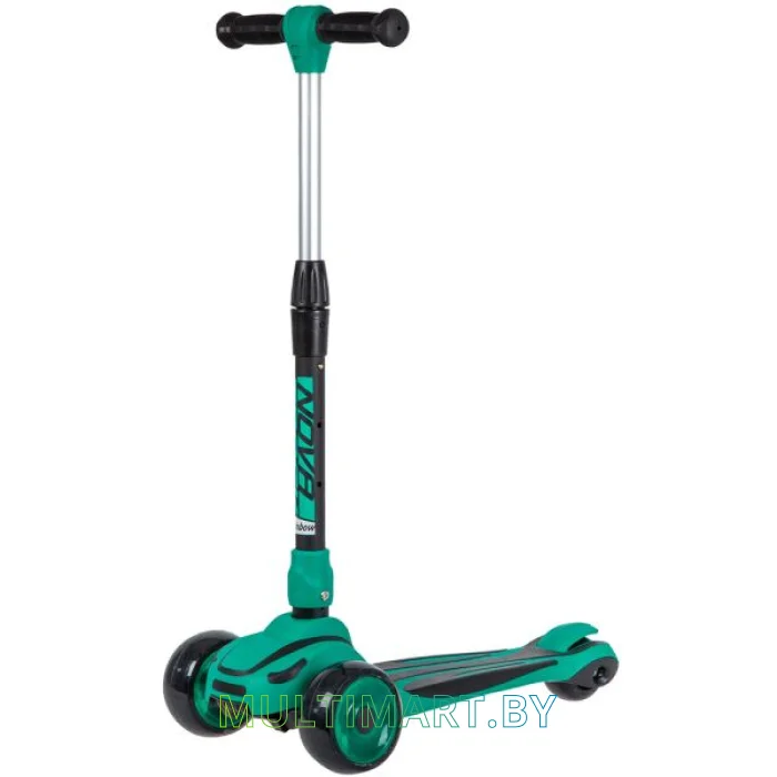 Самокат Novatrack RainBow Car Pro 120CP.RAINBOW.GN20 (зеленый, 2020)